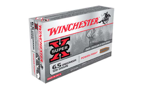 Ammunition Winchester Ammunition Super X 6.5Creedmoor WIN SPRX 6.5CREED 129GR 20/200